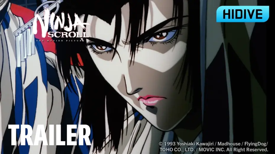 Wideo do filmu Ninja Scroll — Ninja Scroll | 4k Restoration Trailer | Coming to Theaters Oct 2026
