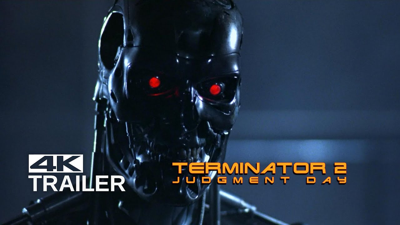 Wideo do filmu Terminator 2: Dzień sądu — TERMINATOR 2: JUDGMENT DAY Original Teaser Trailer [1991] Remastered in 4K