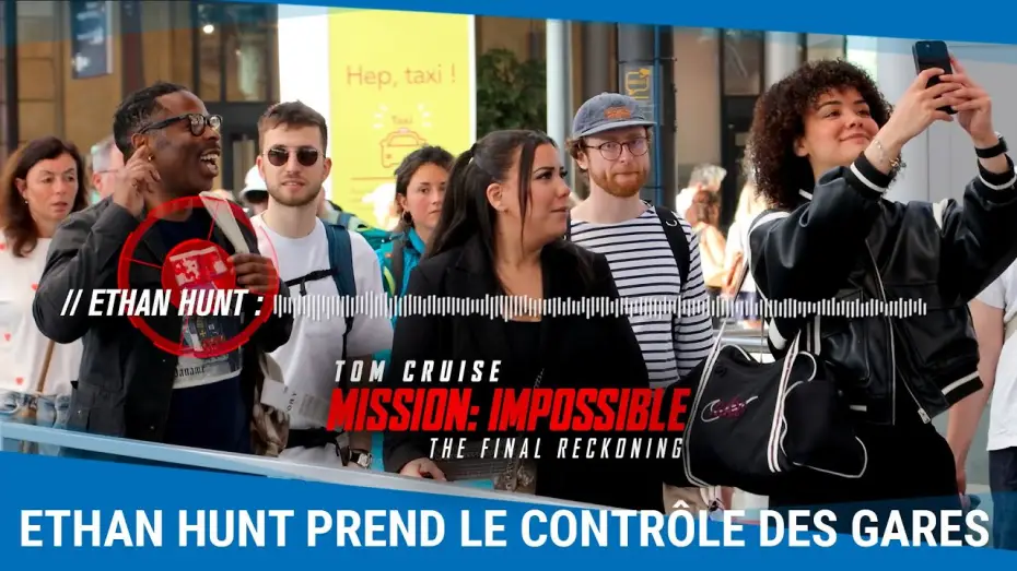 Wideo do filmu Mission: Impossible - The Final Reckoning — Mission: Impossible - The Final Reckoning prend le contrôle des gares