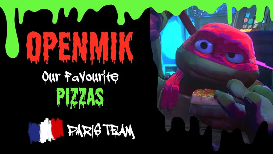 Wideo do filmu Wojownicze żółwie ninja: Zmutowany chaos — #OpenMik - Giving Mutants Life | Pizza préférée? 🍕