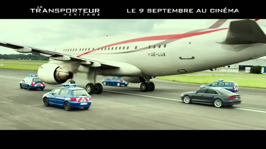Wideo do filmu Transporter: Nowa moc — LE TRANSPORTEUR HÉRITAGE : Extrait - "A l'aéroport" VF