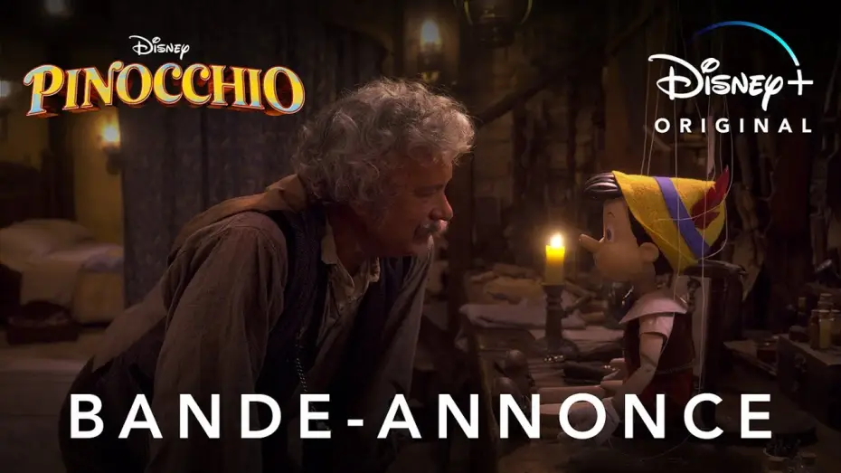 Wideo do filmu Pinokio — Pinocchio - Bande-annonce [VF]