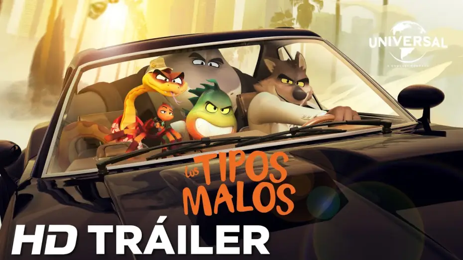 Wideo do filmu Pan Wilk i spółka. Bad Guys — LOS TIPOS MALOS - Tráiler Oficial (Universal Pictures) HD