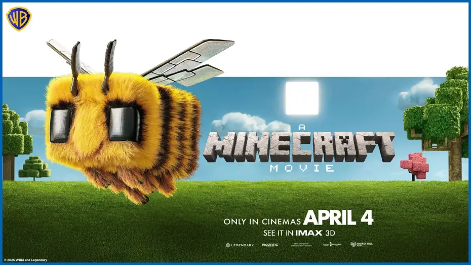 Wideo do filmu Minecraft. Film — In Cinemas on April 4