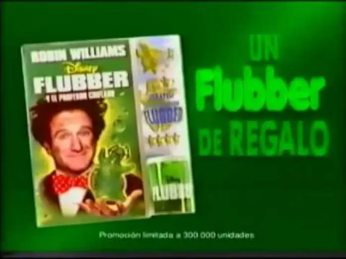 Wideo do filmu Flubber — Flubber Y El Profesor Chiflado (Tráiler en Vídeo)