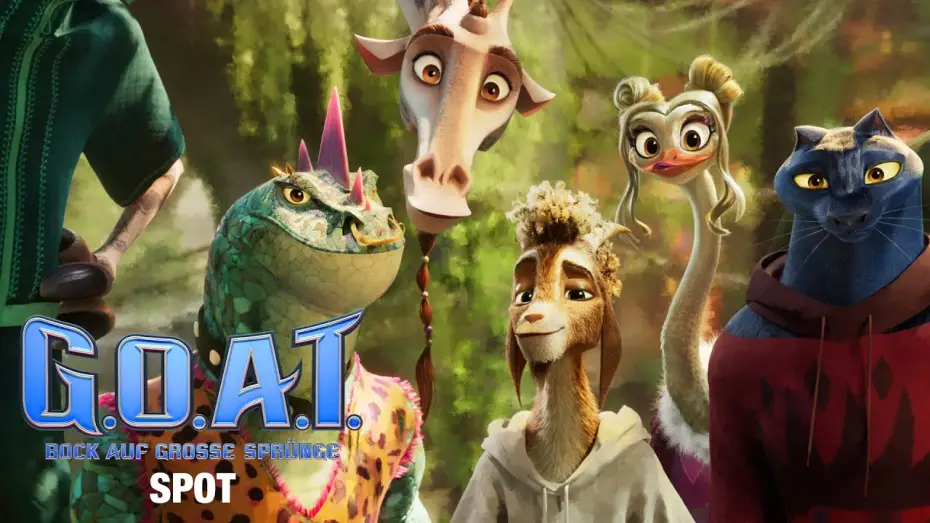 Wideo do filmu Wielka mała koza — G.O.A.T. - Bock auf große Sprünge – Spot Like Us Deutsch (Kinostart: 19.2.2026)