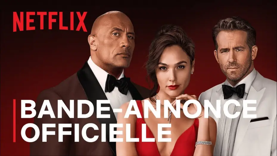 Wideo do filmu Czerwona nota — Red Notice - Bande Annonce [VF]