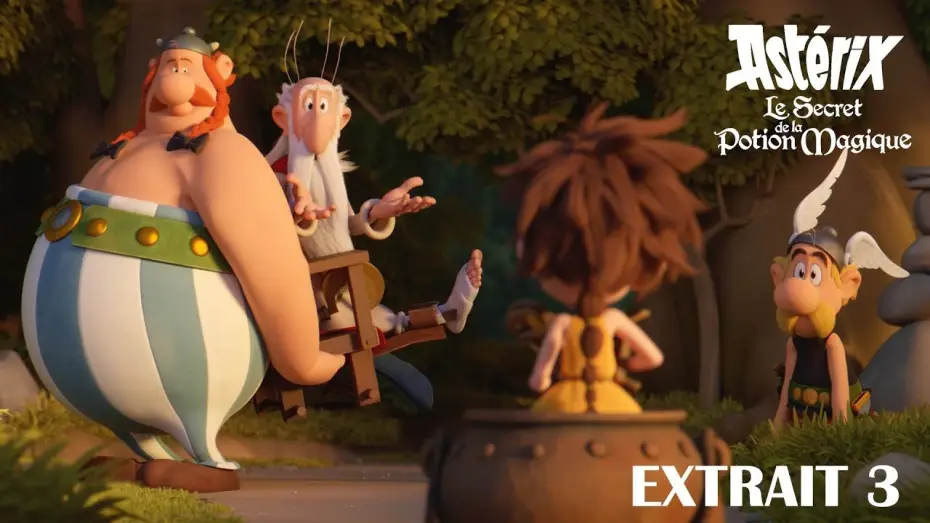 Wideo do filmu Asteriks i Obeliks: Tajemnica magicznego wywaru — ASTERIX LE SECRET DE LA POTION MAGIQUE - Extrait 3 VF