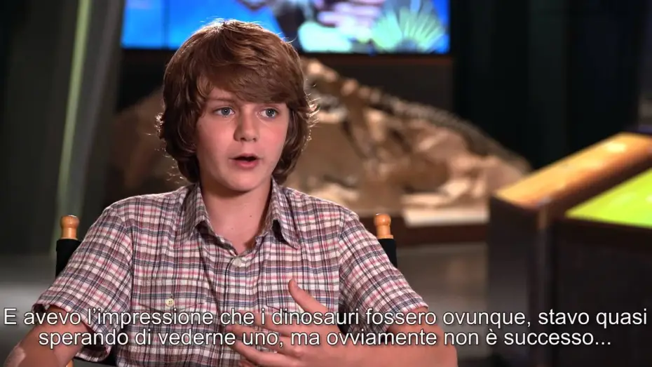 Wideo do filmu Jurassic World — JURASSIC WORLD - Intervista a Ty Simpkins (sottotitoli in italiano)