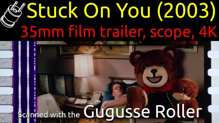 Wideo do filmu Skazani na siebie — Stuck on You (2003) 35mm film trailer, scope 4K