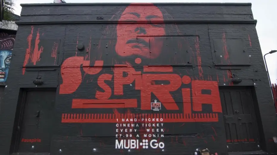 Wideo do filmu Suspiria — SUSPIRIA Mural Timelapse