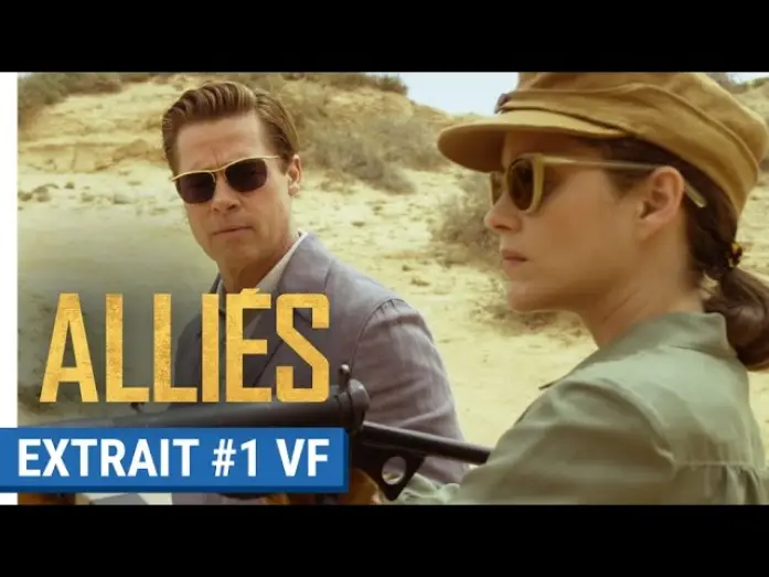Wideo do filmu Sprzymierzeni — ALLIÉS - Extrait #1 : Entraînement au tir avec Brad Pitt & Marion Cotillard (VF)