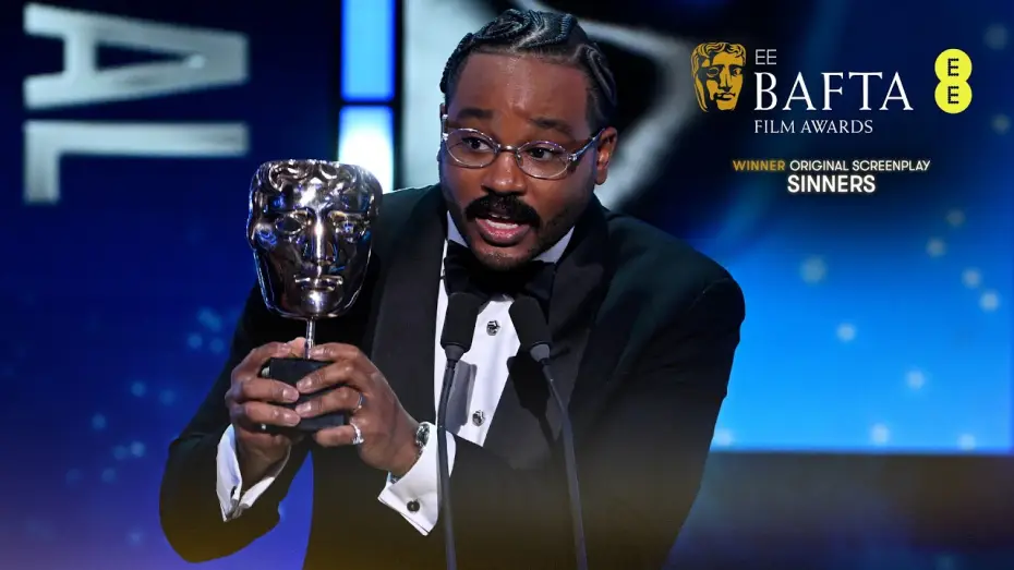Wideo do filmu Grzesznicy — Ryan Coogler Wins the Original Screenplay BAFTA for Sinners | EE BAFTA Film Awards 2026