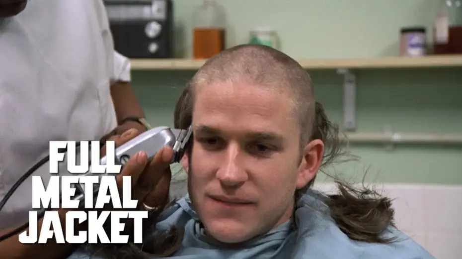 Wideo do filmu Pełny magazynek — Marines Haircut
