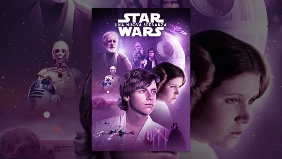Wideo do filmu Gwiezdne wojny — Star Wars: Una Nuova Speranza