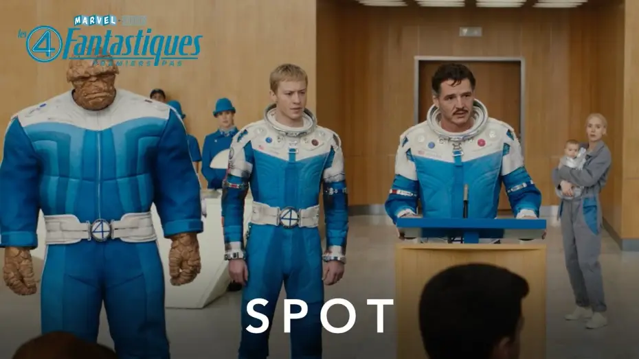 Wideo do filmu Fantastyczna 4. Pierwsze kroki — Les 4 Fantastiques : Premiers pas - Spot : On est en sécurité ? (VOST) | Marvel