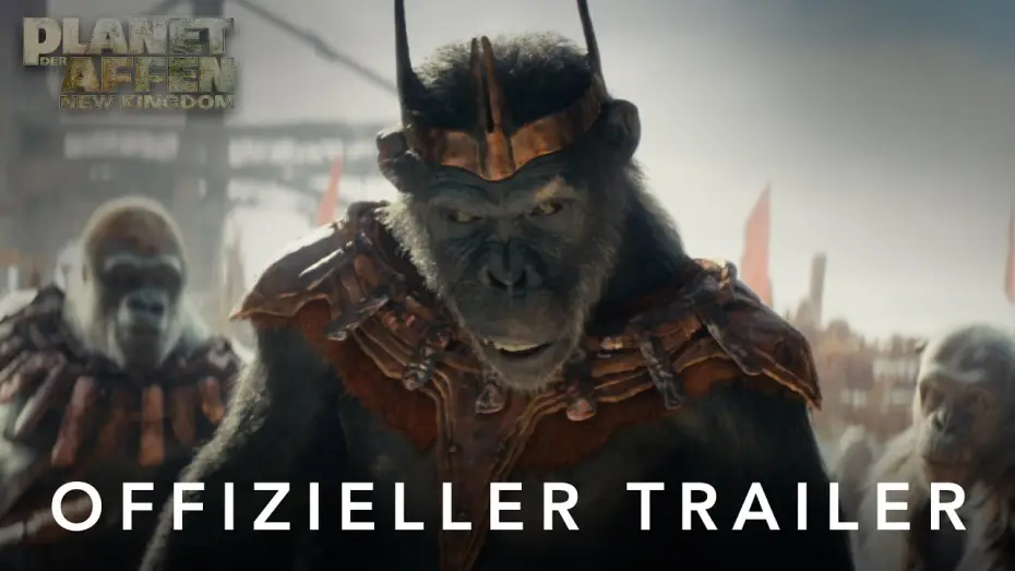 Wideo do filmu Królestwo Planety Małp — Offizieller Trailer