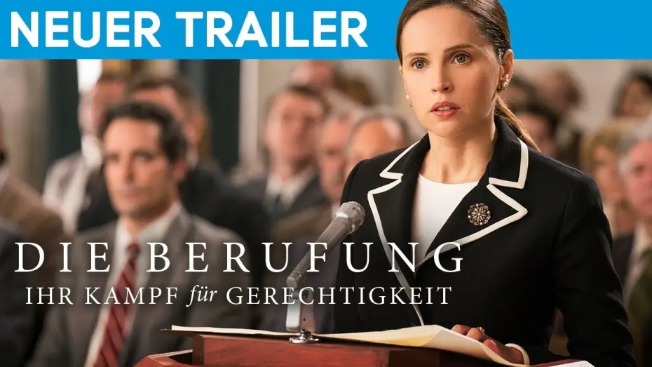 Wideo do filmu Ze względu na płeć — Die Berufung | Offizieller HD Trailer 2 | Deutsch German | (2018)