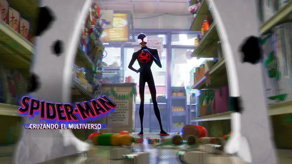 Wideo do filmu Spider-Man: Poprzez multiwersum — La guerra de los Spider-Man comienza