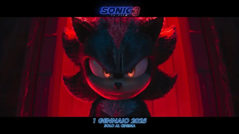 Wideo do filmu Sonic 3. Szybki jak błyskawica — Sonic 3 - Il Film | Trailer ufficiale