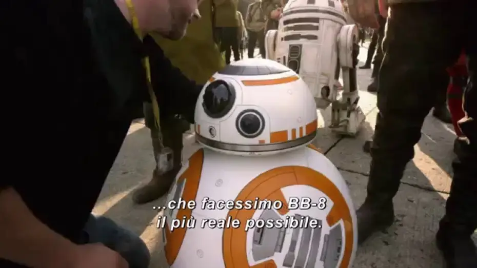 Wideo do filmu Gwiezdne wojny: Przebudzenie mocy — Star Wars: Il Risveglio della Forza - BB-8 - Pod dal film | HD