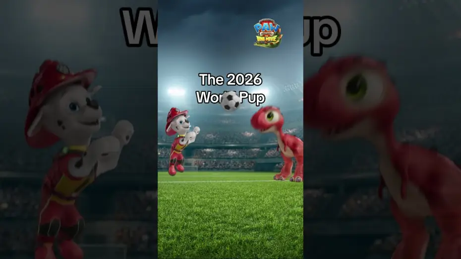 Wideo do filmu Psi Patrol i Dinozaury — World Pup