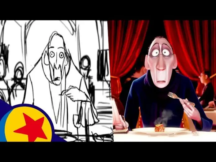 Wideo do filmu Ratatuj — Anton Ego's Ratatouille Memory | Pixar Side-by-Side