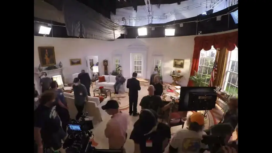 Wideo do filmu Reagan — What a day on set looked like for REAGAN, (shot during the height of the pandemic)