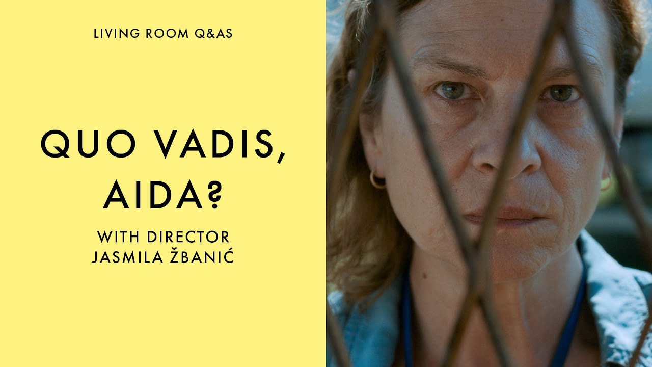Wideo do filmu Aida — LIVING ROOM Q&As: Quo Vadis, Aida? Director Jasmila Žbanić talks to Ian Haydn Smith
