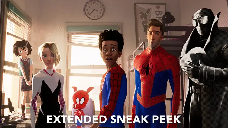 Wideo do filmu Spider-Man Uniwersum — SPIDER-MAN: A NEW UNIVERSE - Extended Sneak Peek - Ab 13.12.18 im Kino!
