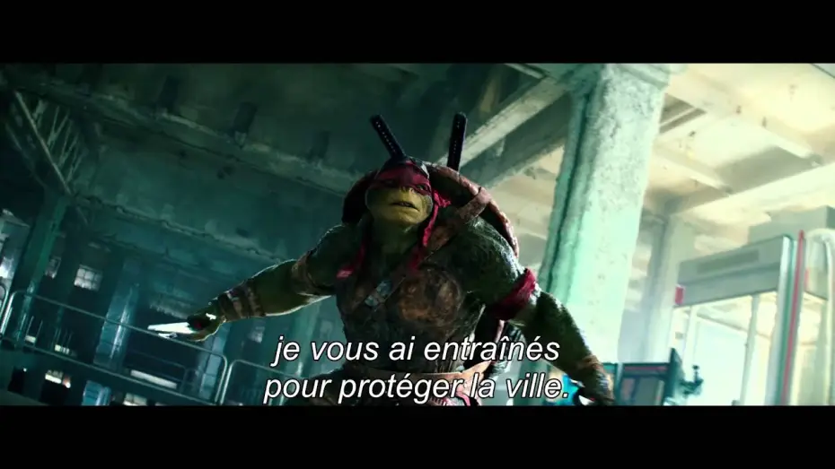 Wideo do filmu Wojownicze Żółwie Ninja — NINJA TURTLES - Les Méchants