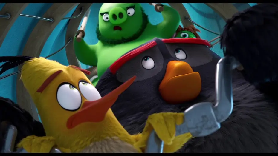Wideo do filmu Angry Birds: Film 2 — Angry Birds : Copains comme Cochons - TV Spot : "Team Up" [VF]