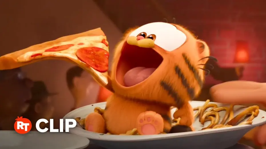 Wideo do filmu Garfield — The Garfield Movie Clip - Hungry Baby (2024)
