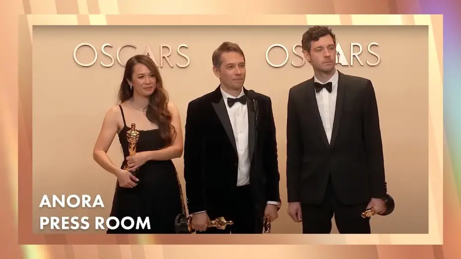 Wideo do filmu Anora — 'Anora' Best Picture, Best Original Screenplay, Best Director Press Room Speech | 97th Oscars (2025)