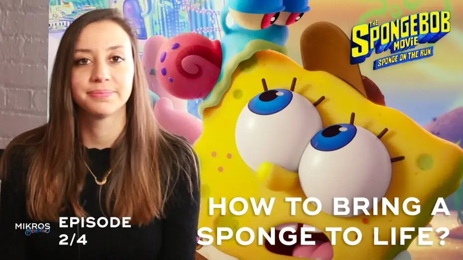 Wideo do filmu SpongeBob Film: Na ratunek — [Talks][#SpongeBobMovie] How To Bring a Sponge to Life? 2/4