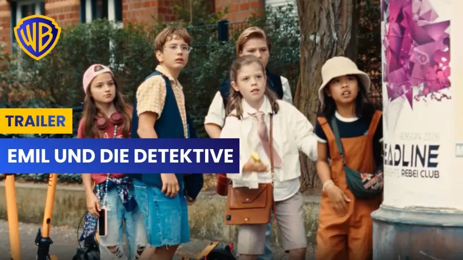 Wideo do filmu Emil und die Detektive — EMIL UND DIE DETEKTIVE – Trailer Deutsch German (2026)