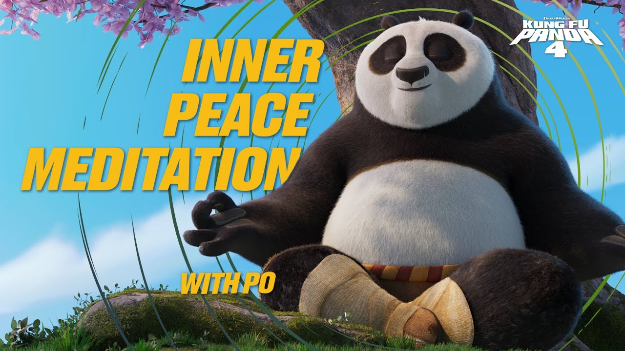Wideo do filmu Kung Fu Panda 4 — 4 Hour Inner Peace Meditation with Po