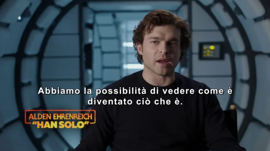 Wideo do filmu Han Solo: Gwiezdne wojny – historie — Solo: A Star Wars Story - Diventare Han Solo - Featurette