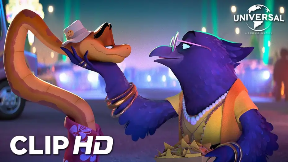 Wideo do filmu Pan Wilk i spółka 2 — Clip en español - El Sr. Piraña, el Sr. Serpiente y Susan trabajan para abrir la caja fuerte