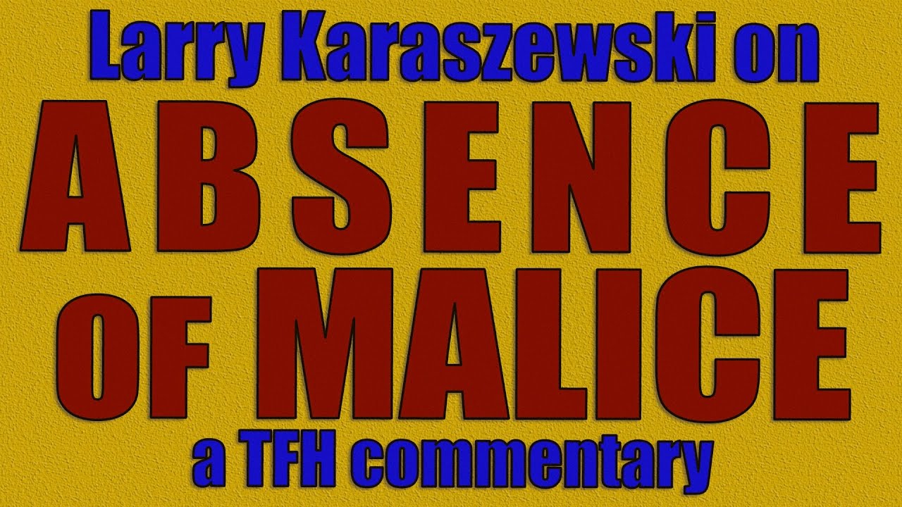 Wideo do filmu Bez złych intencji — Larry Karaszewski on ABSENCE OF MALICE