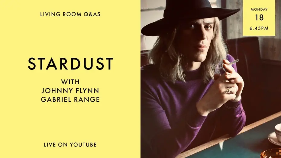 Wideo do filmu Stardust — LIVING ROOM Q&As: Stardust with Johnny Flynn and Gabriel Range