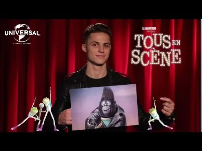 Wideo do filmu Sing — Tous en scène / Featurette “Sacha Perez est Johnny” [Au cinéma le 25 Janvier]
