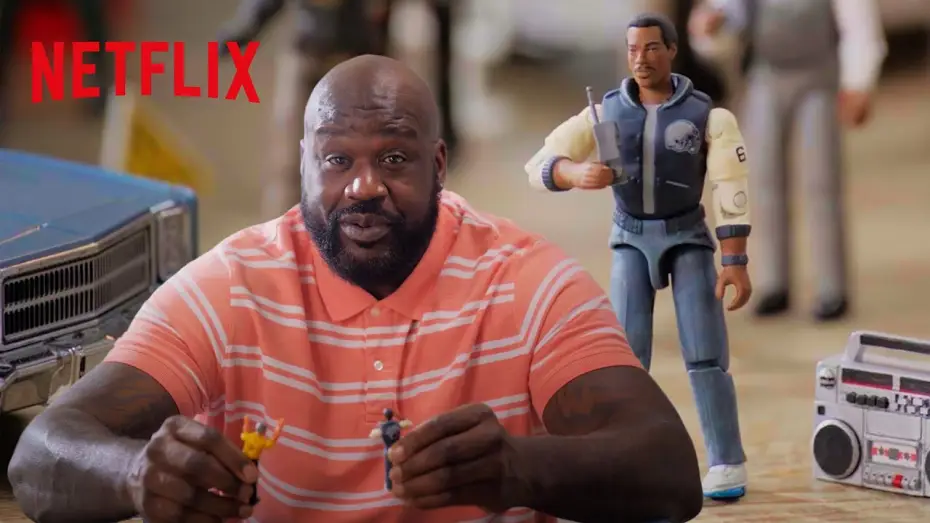 Wideo do filmu Gliniarz z Beverly Hills: Axel F — Shaq Plays with Beverly Hills Cop: Axel F Action Figures