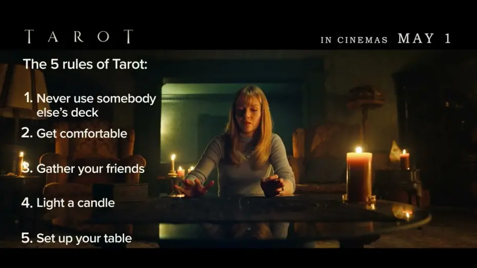 Wideo do filmu Tarot: Karta śmierci — In Cinemas May 1