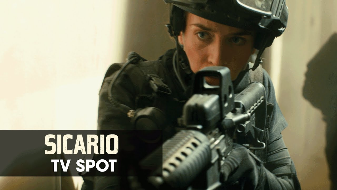 Wideo do filmu Sicario — Official TV Spot – “Land of Wars”