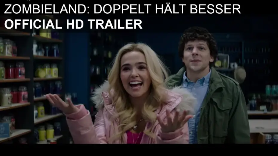 Wideo do filmu Zombieland: Kulki w Łeb — Zombieland 2: Doppelt hält besser - Trailer Deutsch HD
