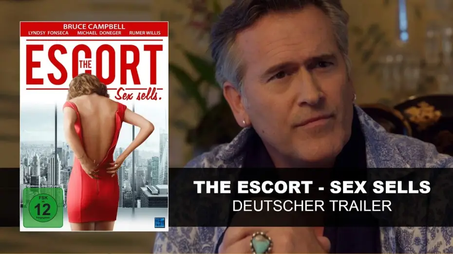 Wideo do filmu Gorący materiał — The Escort - Sex Sells (Deutscher Trailer) | Bruce Campbell| HD | KSM
