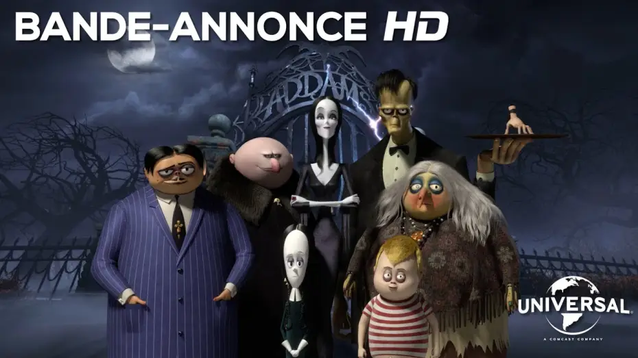 Wideo do filmu Rodzina Addamsów — La Famille Addams - Bande Annonce [VOST]