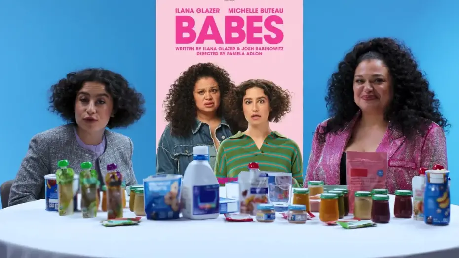 Wideo do filmu Babes — Ilana Glazer and Michelle Buteau Talk BABES While Eating Baby Food