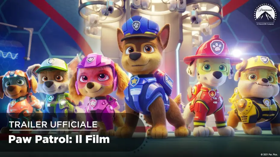 Wideo do filmu Psi Patrol: Film — PAW Patrol: Il Film - Trailer Ufficiale
